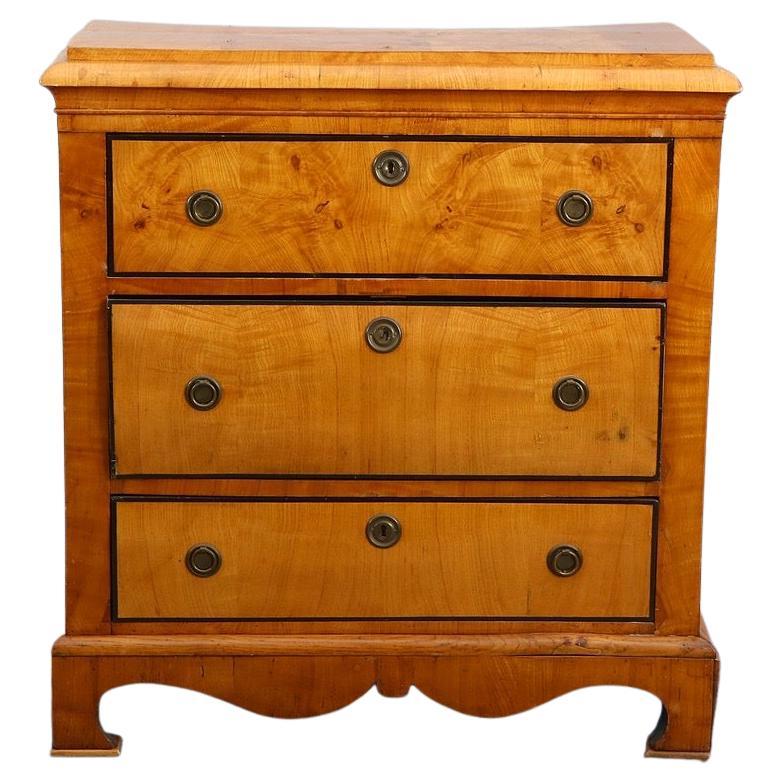 Biedermeier Drawers Writing Desk Secrétaire Cabinet Swedish Ormolu Detail