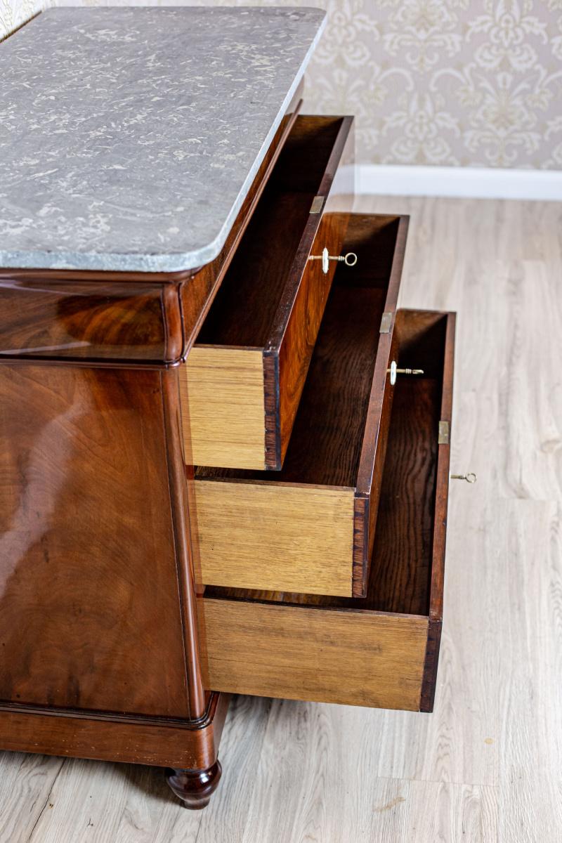 Stone Biedermeier Dresser, circa 1840