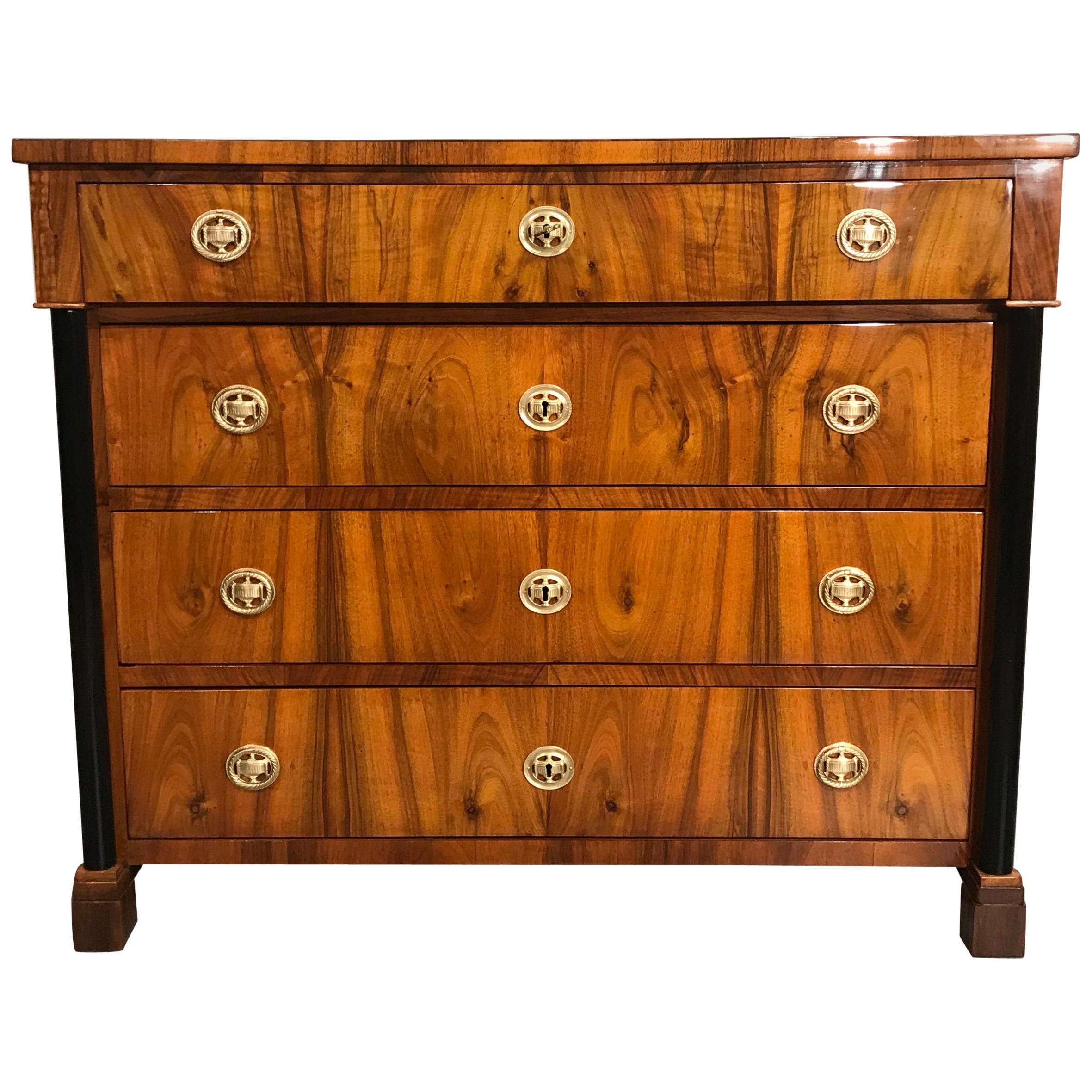 Biedermeier Dresser, South German 180, Walnut