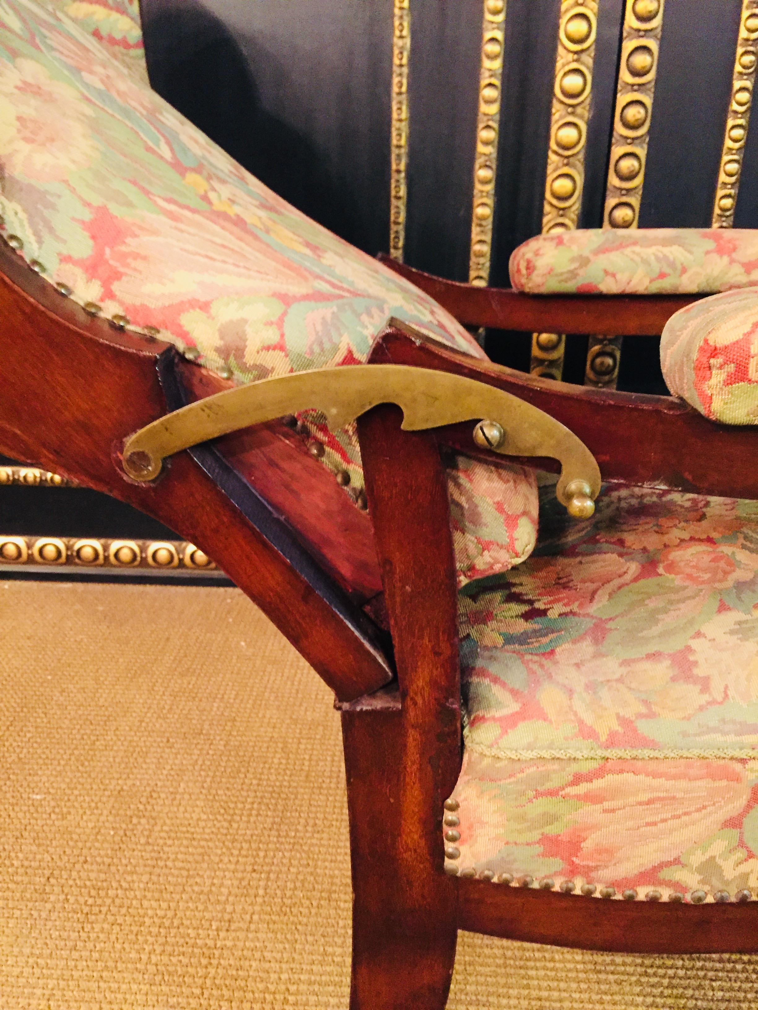 Fauteuil Biedermeier Ears à fauteuil inclinable de 182 13