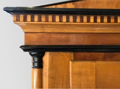 Biedermeier / Empire Cabinet / Saxony Around 1810 / Maple