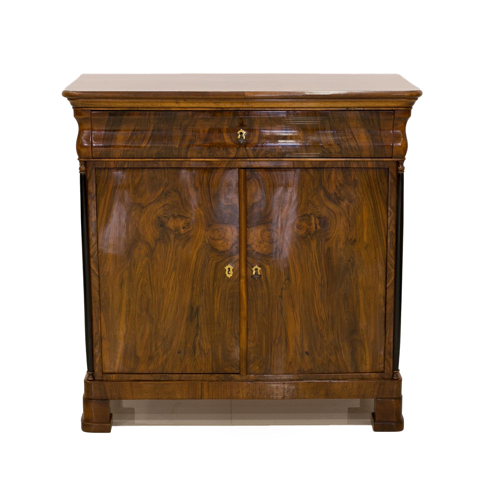 Polished Biedermeier-Era Commode, Germany, 19th Century