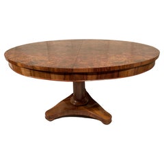 Biedermeier Extendable Table, 1820-30, Walnut