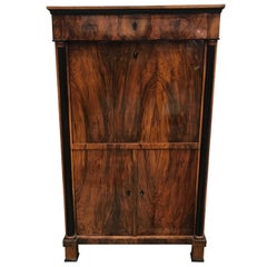 Biedermeier Fall Top Secretary, Austria, 1820