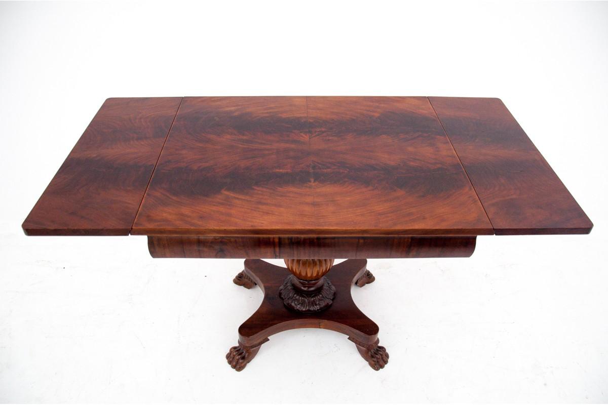 Biedermeier Folding Table, Northern Europe, circa 1860 In Good Condition In Chorzów, PL