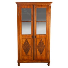 Biedermeier Fruitwood Cabinet