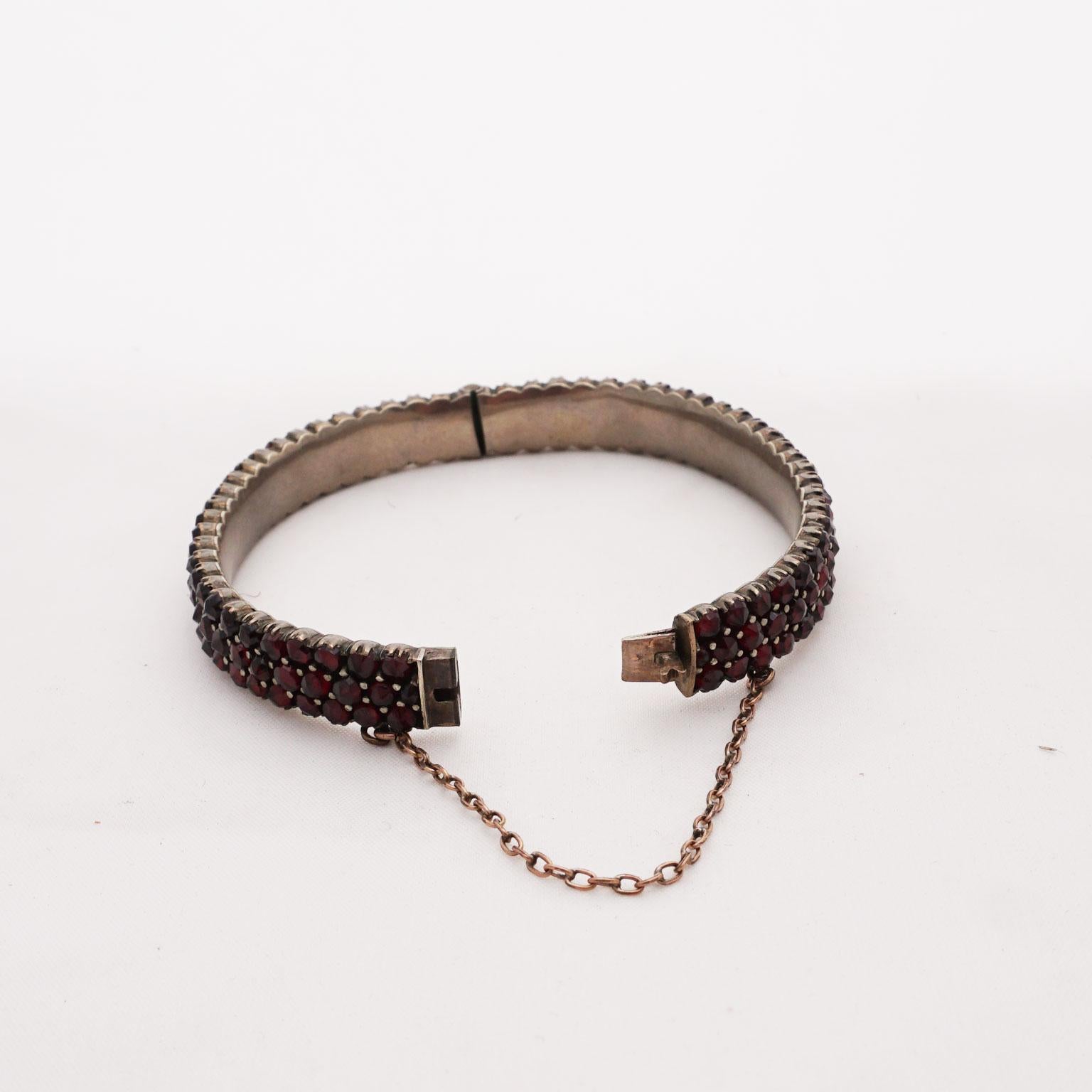 antique garnet bracelet