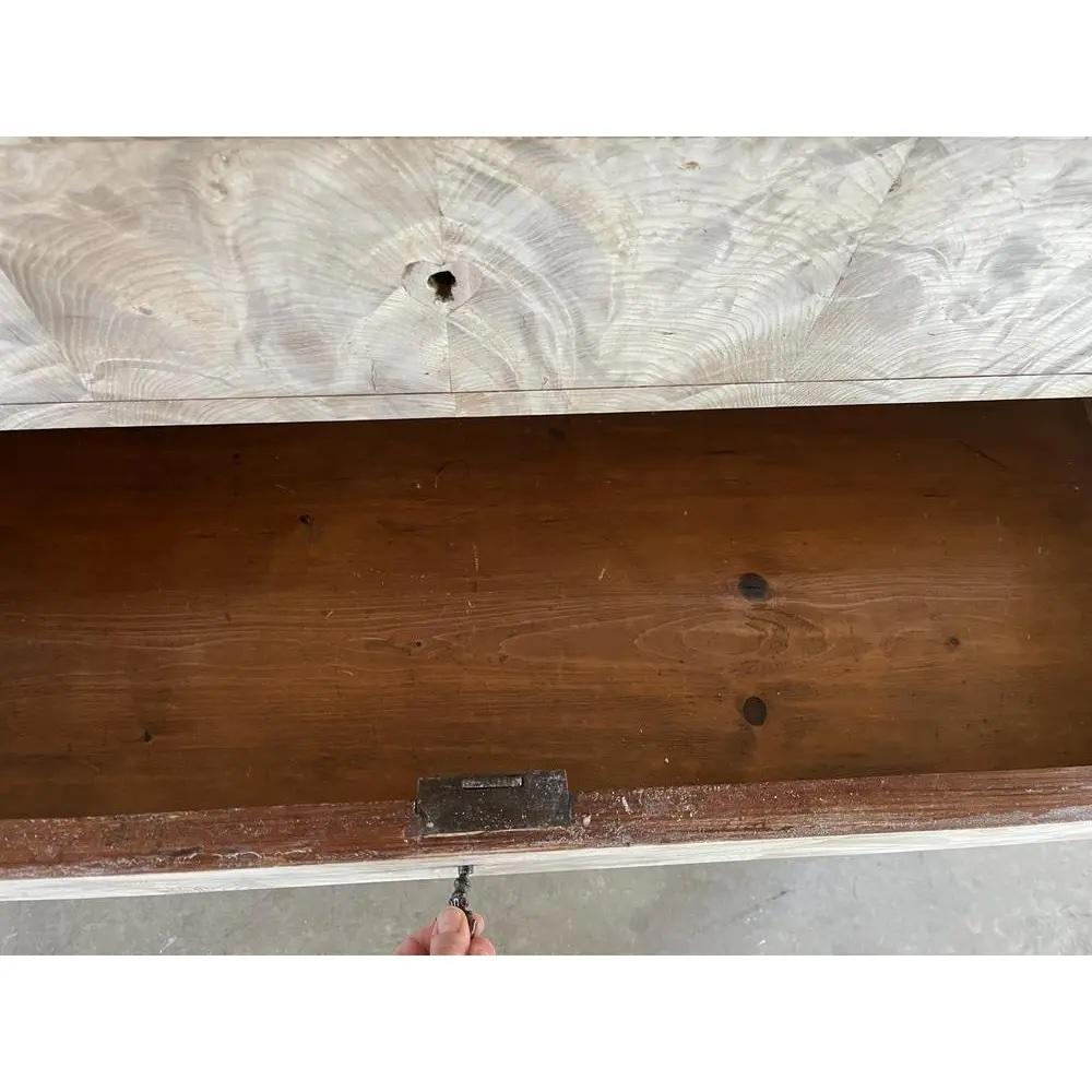 Cassettiera / Commode / Comò in noce sbiancato Biedermeier in vendita 4