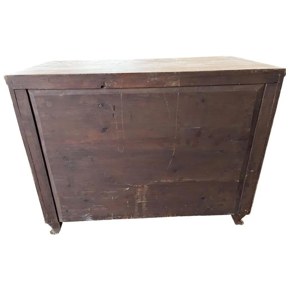Cassettiera / Commode / Comò in noce sbiancato Biedermeier in vendita 5