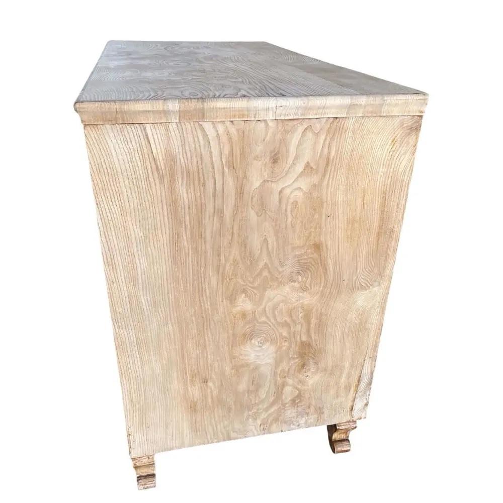 Tedesco Cassettiera / Commode / Comò in noce sbiancato Biedermeier in vendita