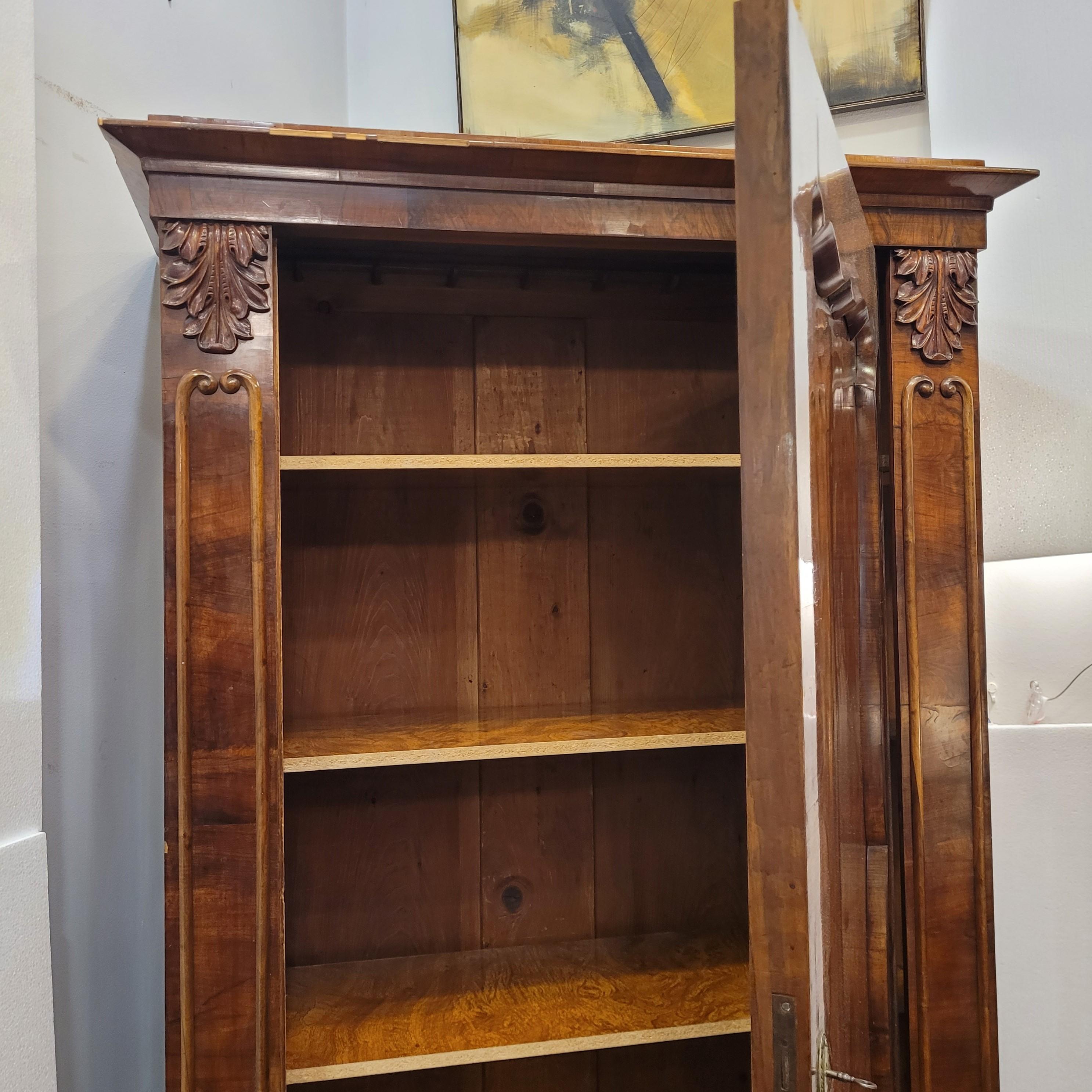 Biedermeier Deutschland  Schrank/ Kabinett, Eschenholz im Angebot 12