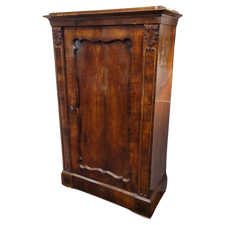 Biedermeier Germania  armadio/armadio, legno di frassino