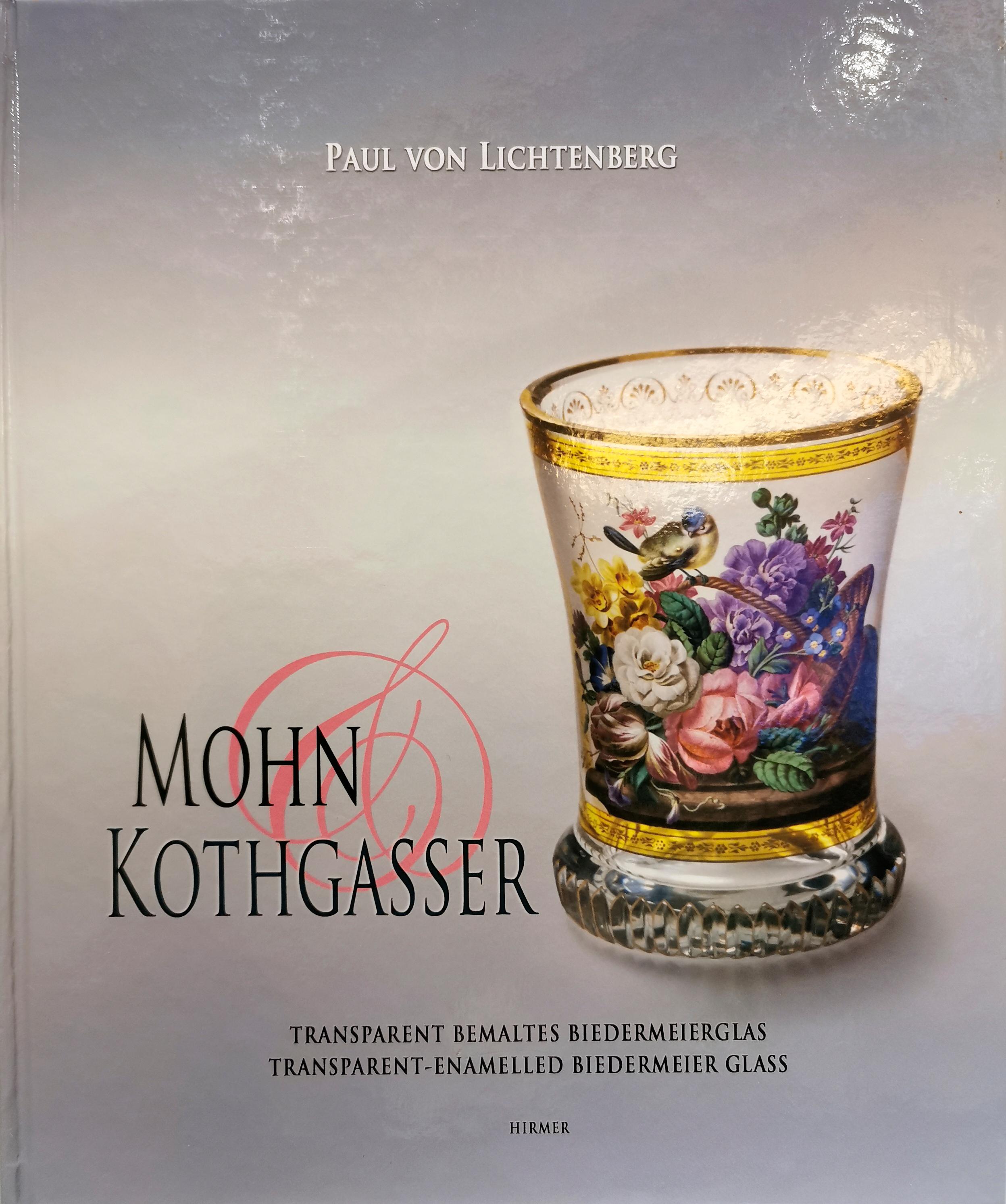 Biedermeier Glasbecher 'Amoretten am Seil', Anton Kothgasser, Wien, um 1825 im Angebot 1