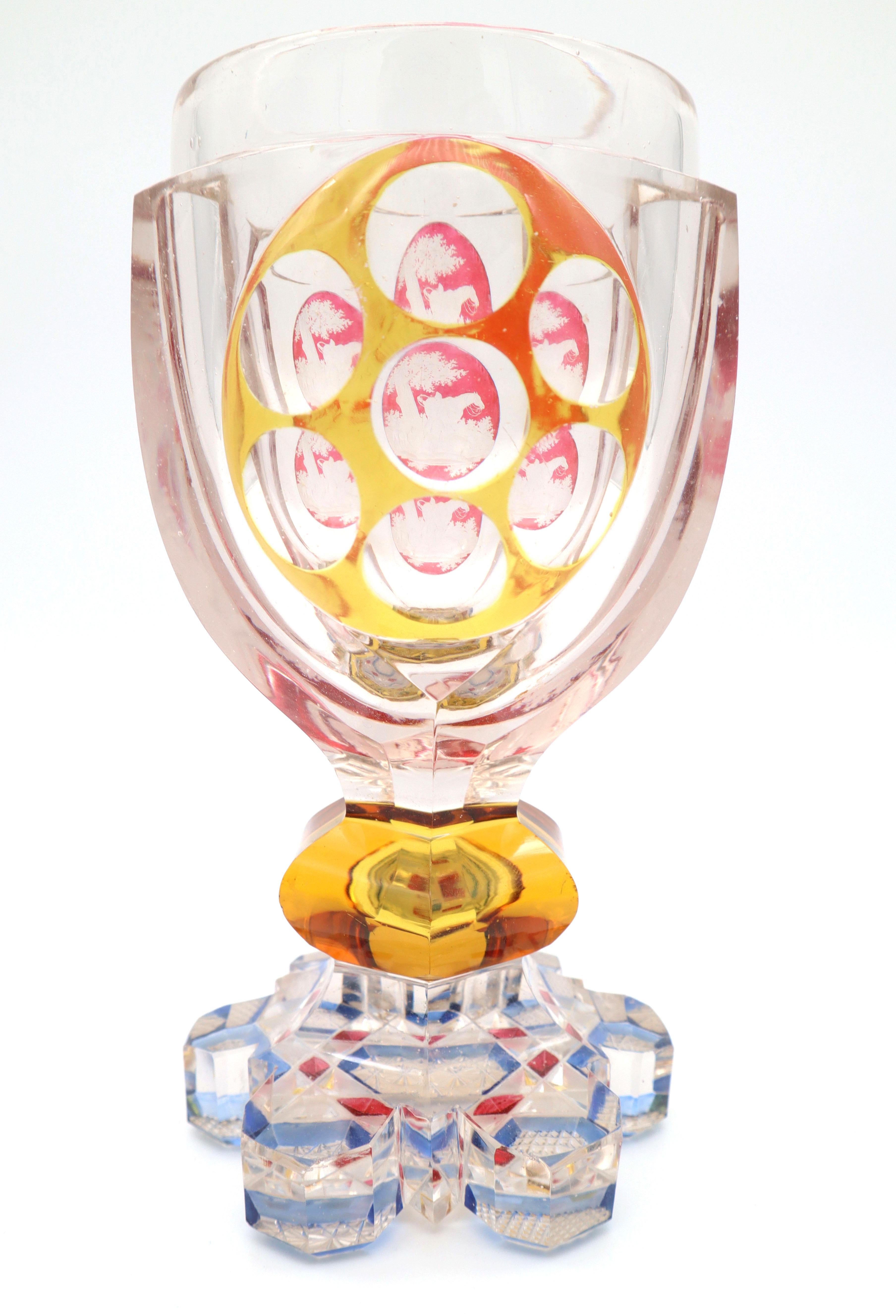 Austrian Biedermeier Glass