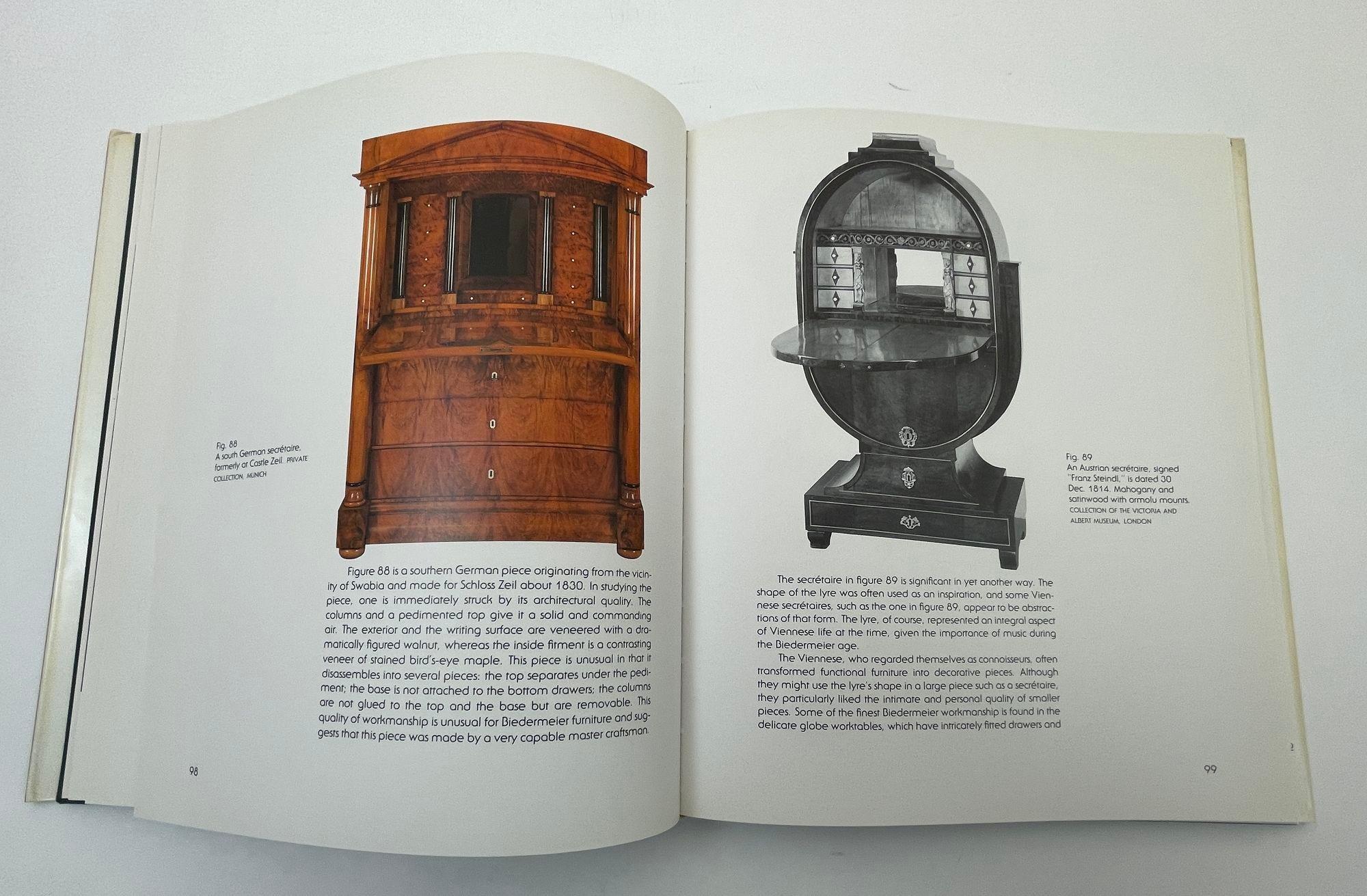 Biedermeier Hardcover Oversized Book by Angus Wilkie 1987 For Sale 4