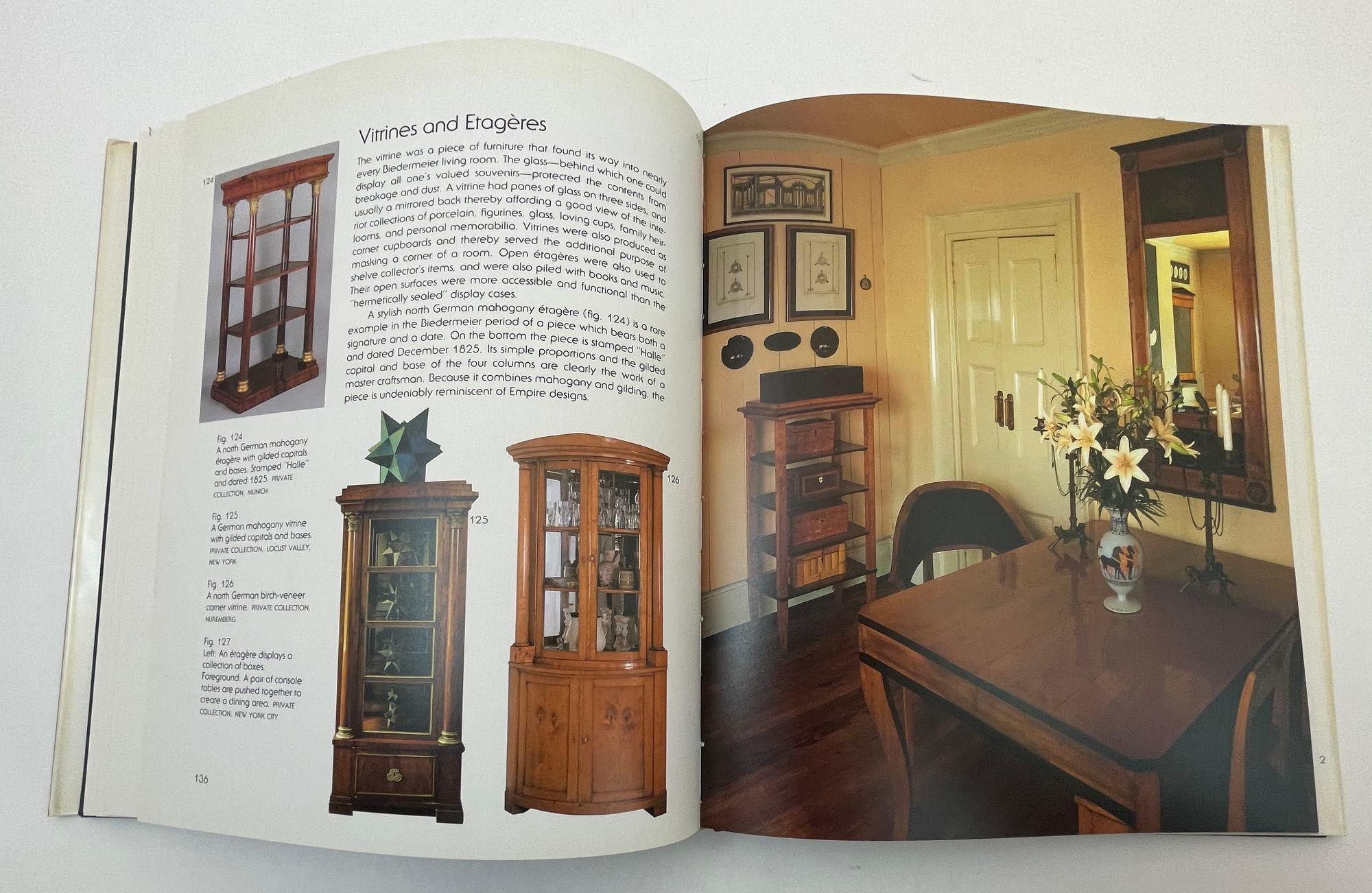 Biedermeier Hardcover Oversized Book by Angus Wilkie 1987 For Sale 5
