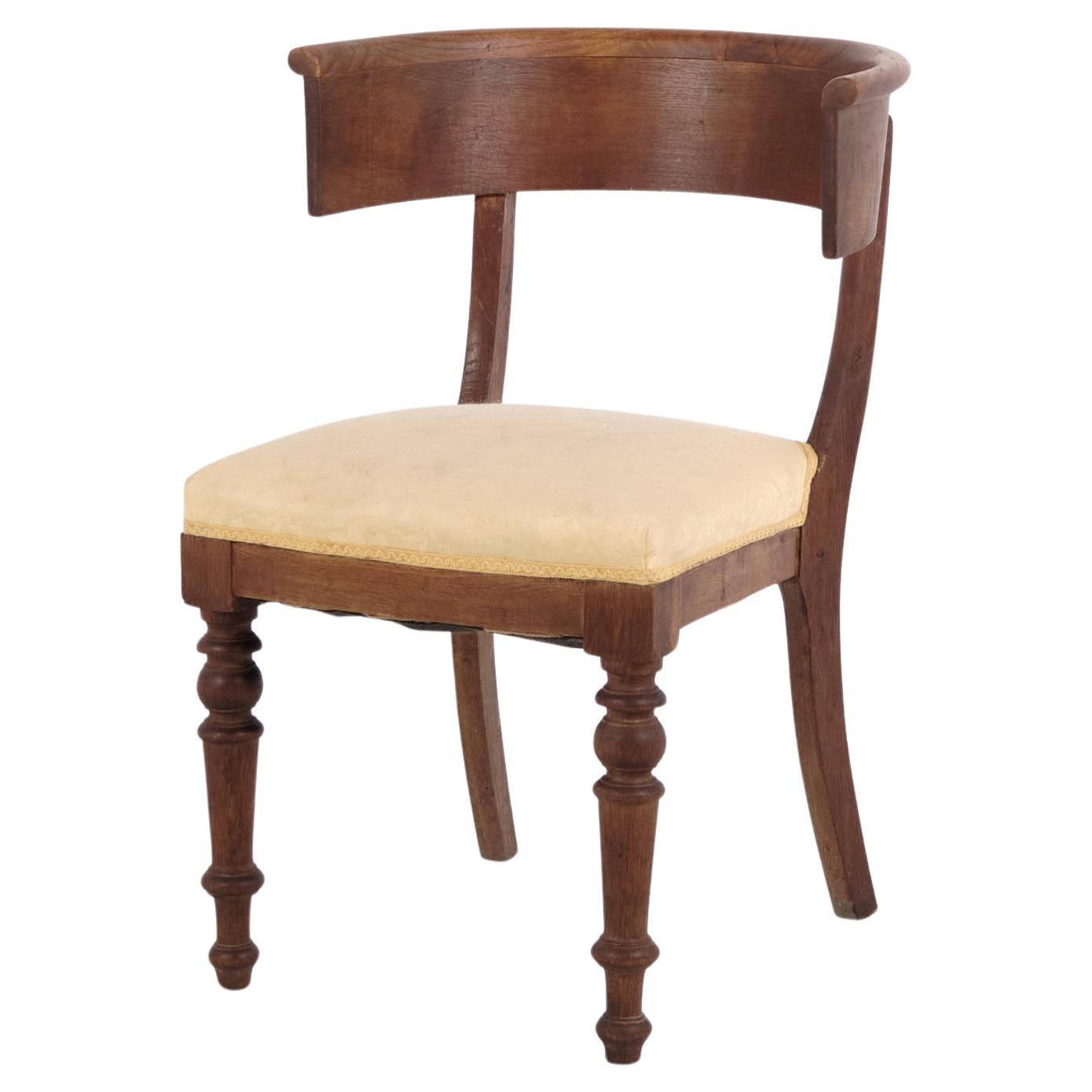Biedermeier Klismos Chair from Austria, 1830s
