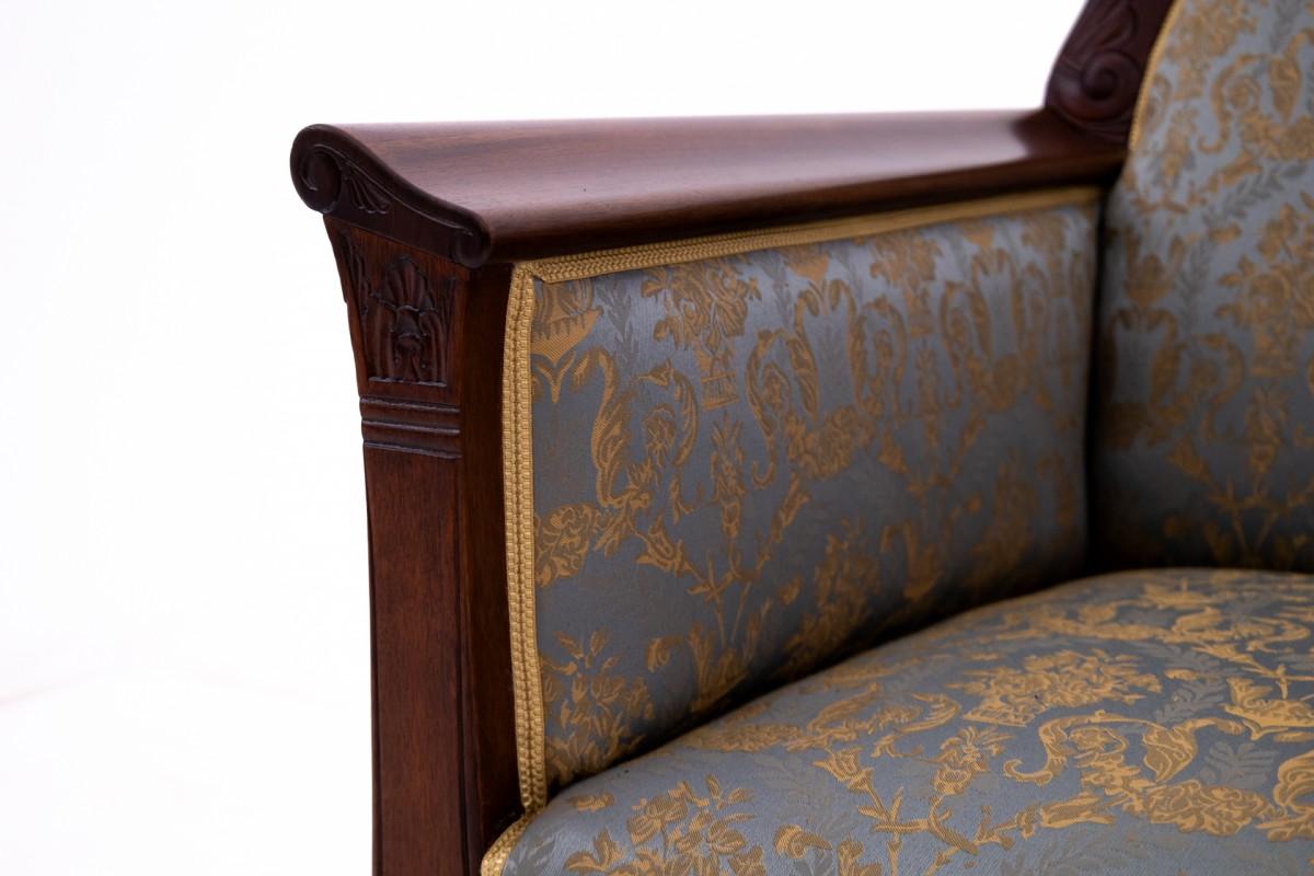 Biedermeier living room set, Northern Europe, circa 1880. For Sale 5