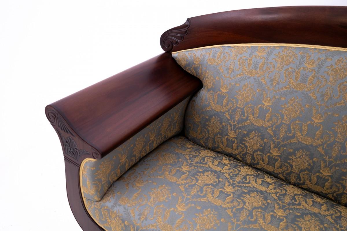 Swedish Biedermeier living room set, Northern Europe, circa 1880. For Sale