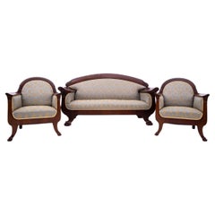 Ensemble de salon Biedermeier, Europe du Nord, vers 1880.