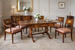 Biedermeier Living Room Set, Renovated, Late 19th Century, Europe