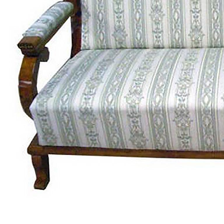 Biedermeier Loveseat In Good Condition For Sale In Pompano Beach, FL