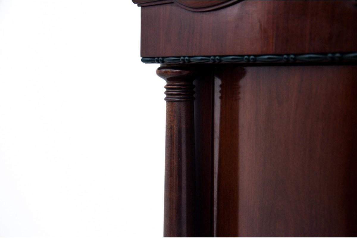 Armario Biedermeier de caoba de hacia 1880 en Bueno estado para la venta en Chorzów, PL