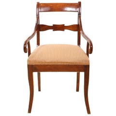 Biedermeier Mahogany Chair, circa 1830