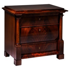 Biedermeier Mahogany Chest of Drawers, Northern Germany, circa 1820