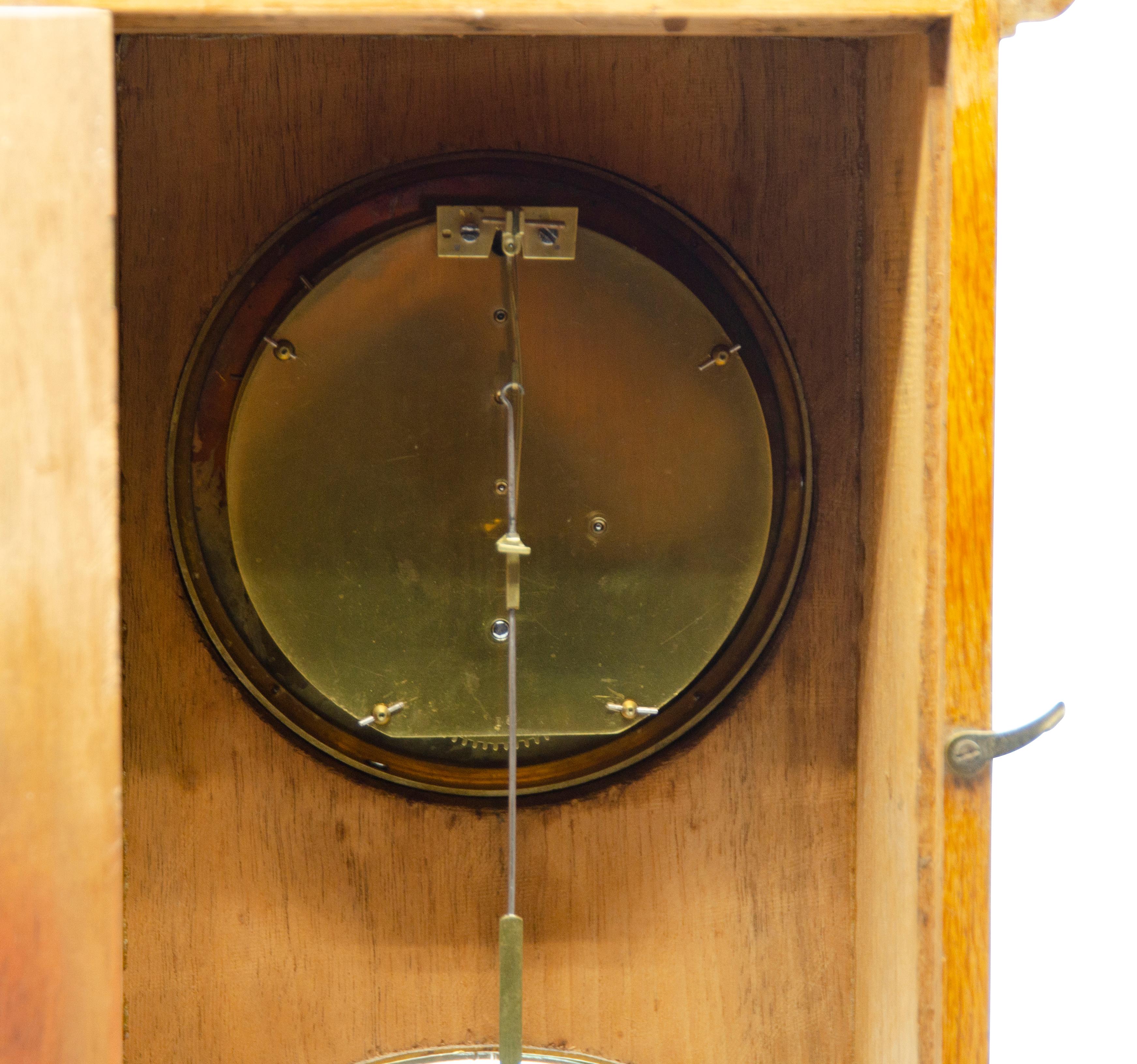 Biedermeier Mahogany Mantle Clock 3