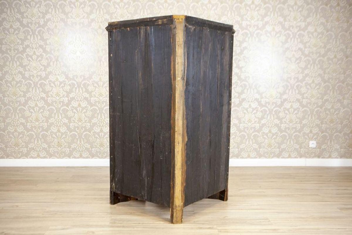 Mobile ad angolo in mogano impiallacciato Biedermeier, CIRCA 1870 in vendita 5