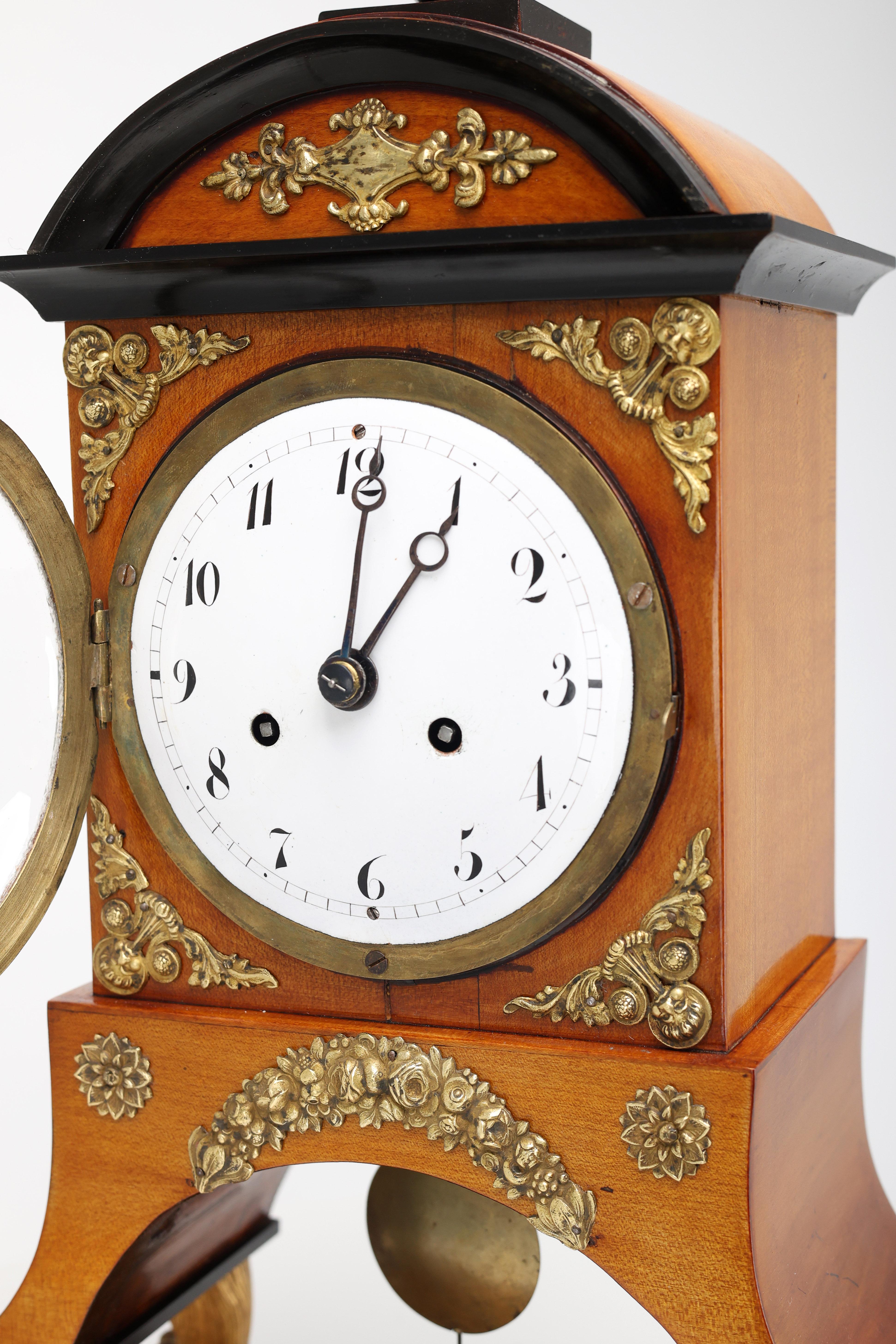 Biedermeier Mantel Clock, Early 19th Century For Sale 1