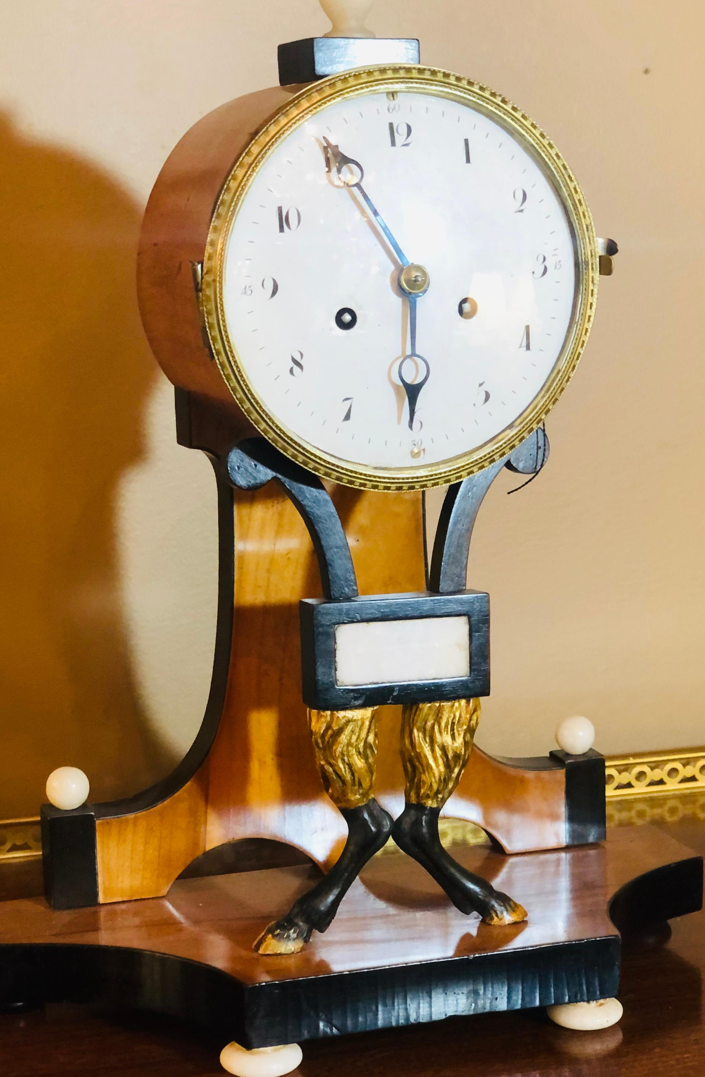 biedermeier clock