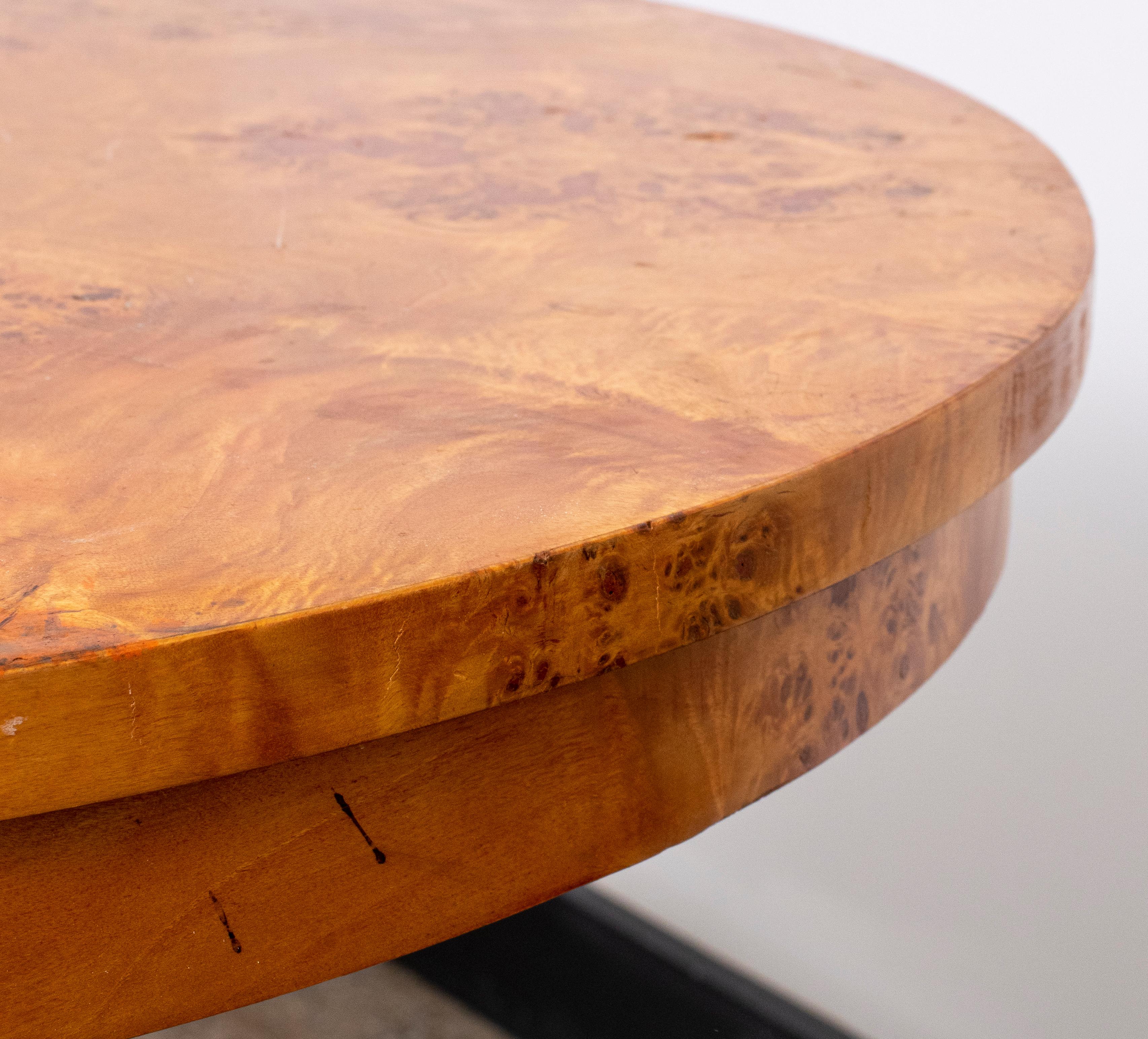 Biedermeier Maple Wood Side Tables, Pair 2
