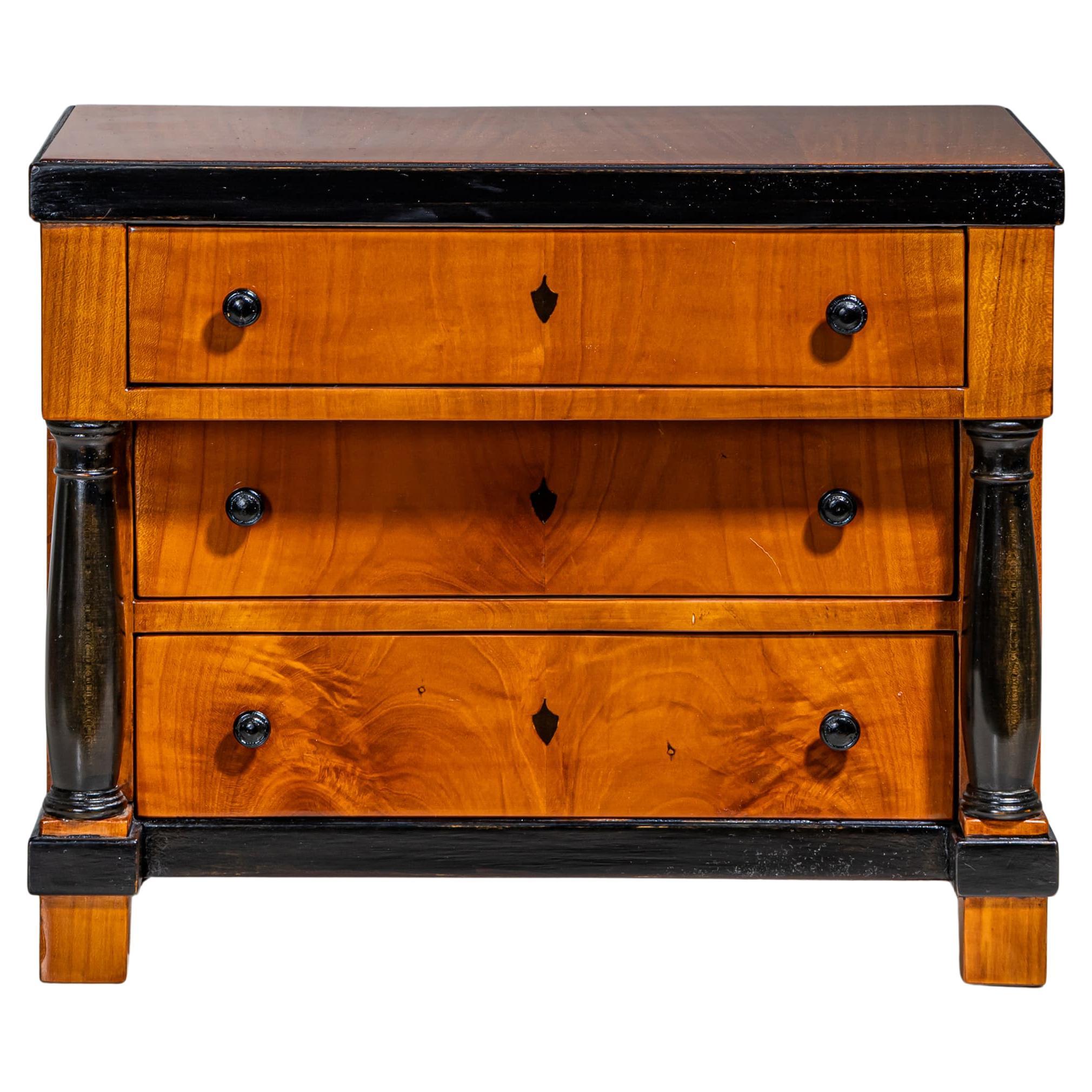 Biedermeier Miniature Chest of Drawers, circa 1820 For Sale
