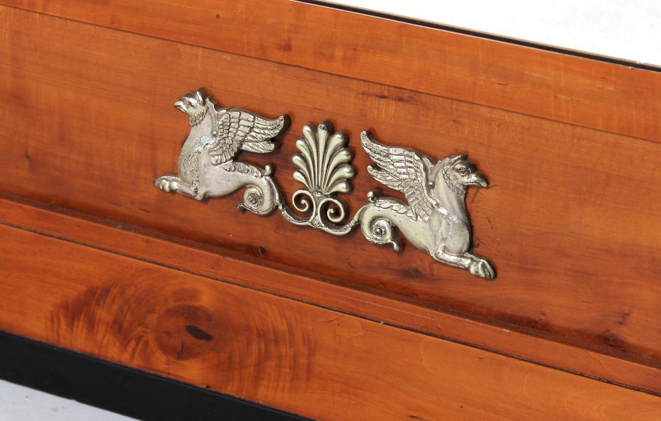 Tedesco Specchio Biedermeier, Ciliegio, Germania, circa 1825 in vendita