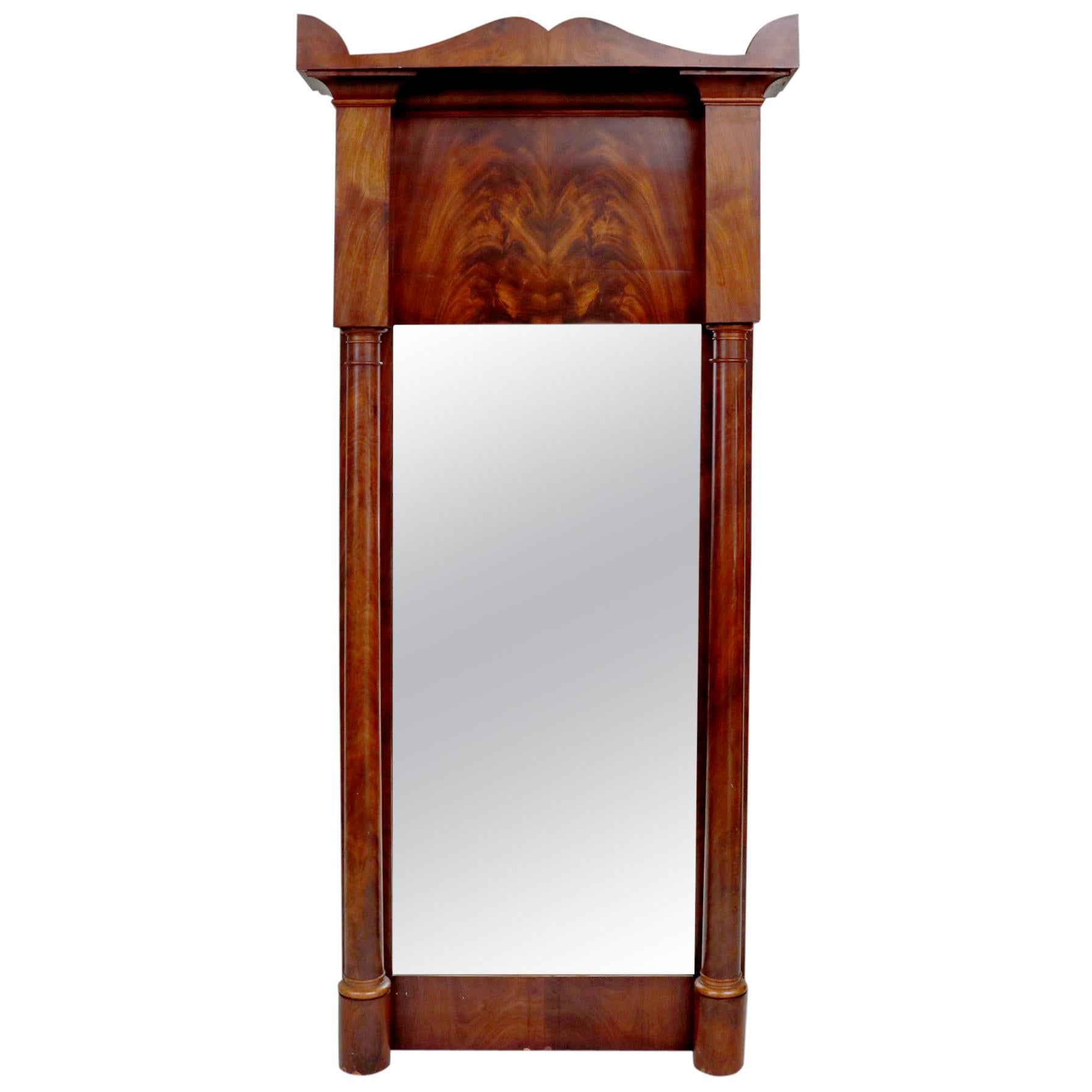 Biedermeier Mirror in the Neoclassic Taste, circa 1820 For Sale