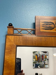 Biedermeier Mirror, South German 1820, Cherry