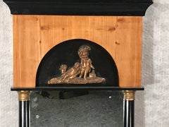 Miroir Biedermeier, Allemagne du Sud, 1820