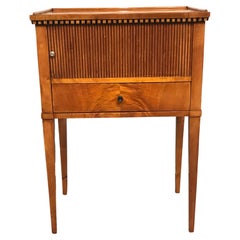 Antique Biedermeier Night Stand or Small Cabinet, South Germany 1815-20