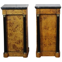 Biedermeier Nightstand Set of Two