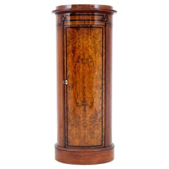 Biedermeier Oval Cabinet, circa 1850, Northern Europe