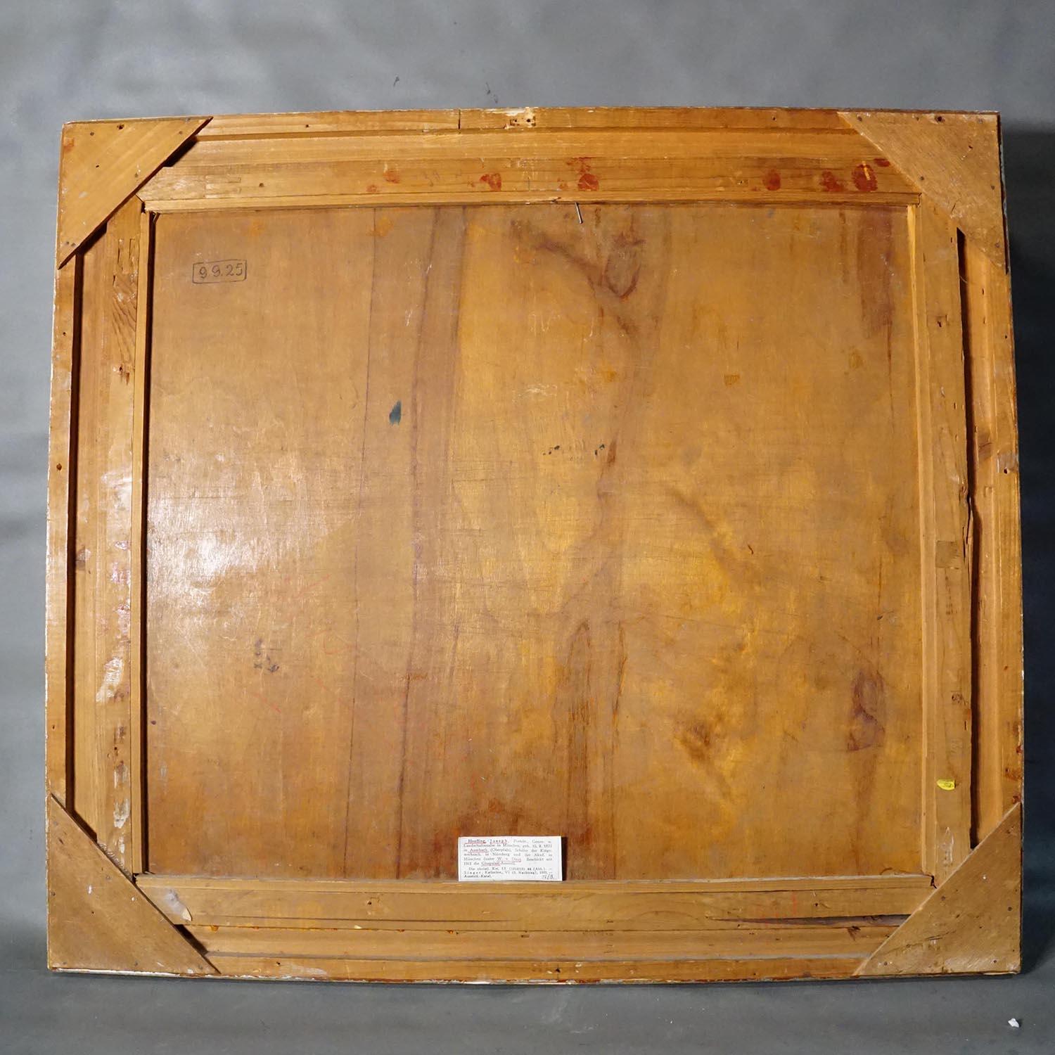 Biedermeier-Gemälde eines europäischen Alpendorfs Ende des 19. im Angebot 3