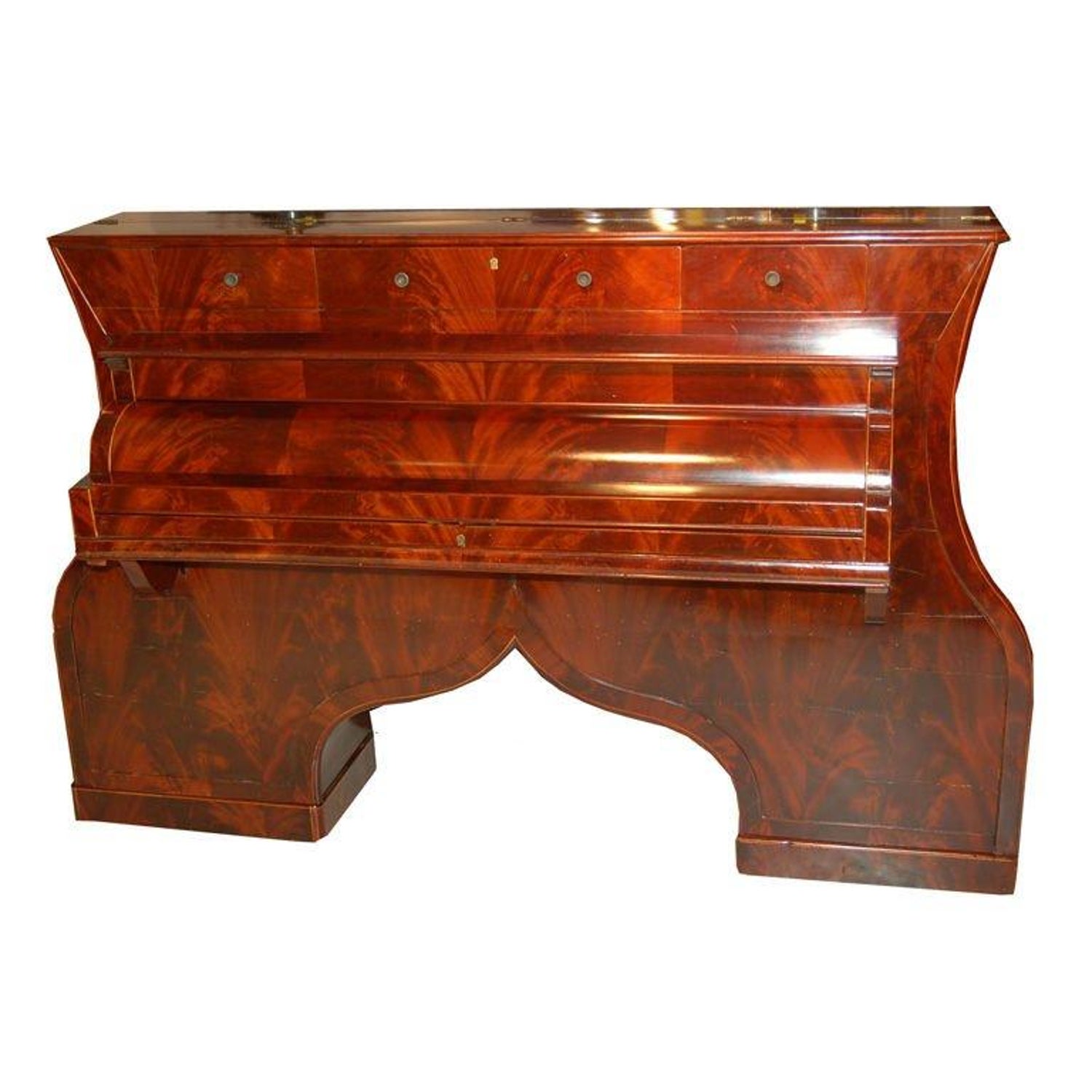 Biedermeier Piano Writing Desk For Sale At 1stdibs