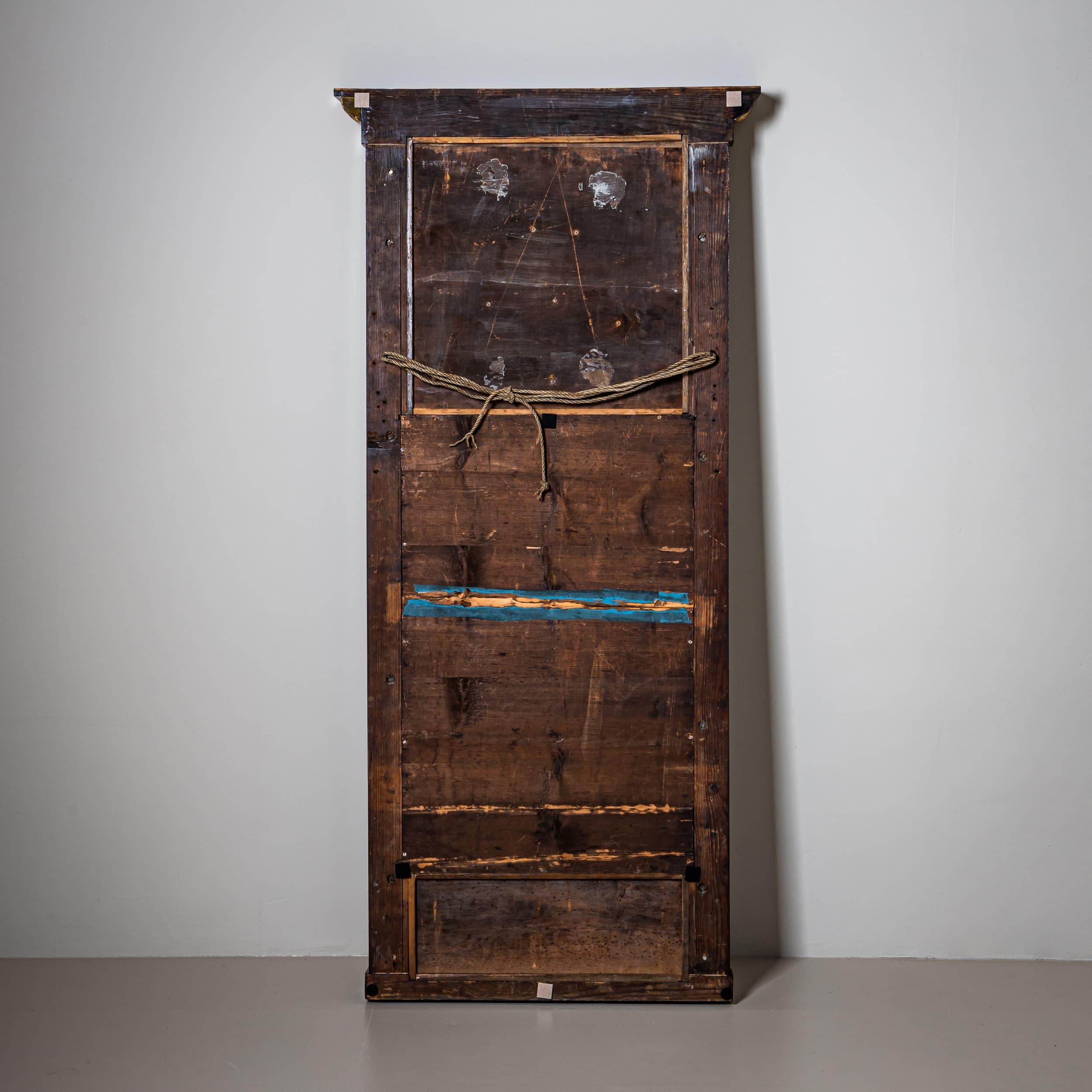 Biedermeier Pier Mirror with Griffin Decoration, circa 1840 For Sale 2