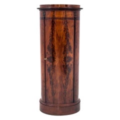 Biedermeier pillar chest of drawers, Northern Europe, around 1850.