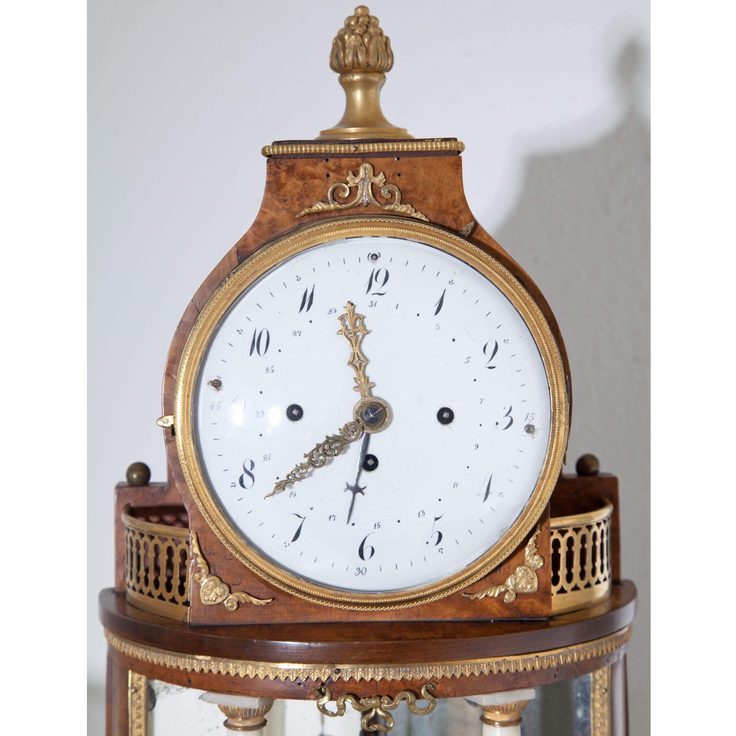 Biedermeier Portal Clock, Probably Vienna, circa 1820-1830 2