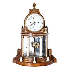 Biedermeier Portal Clock, Probably Vienna, circa 1820-1830
