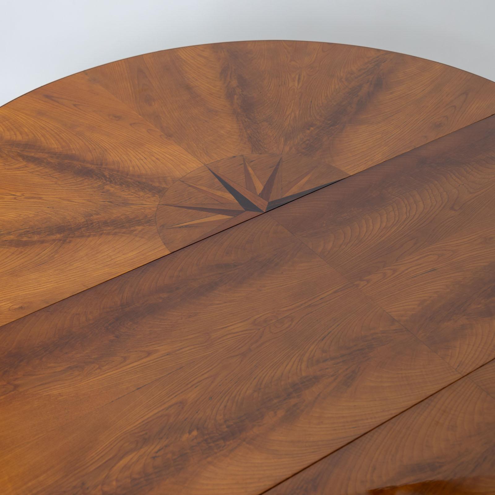 Biedermeier pull-out Dining Table in Ash, Germany, around 1820 5