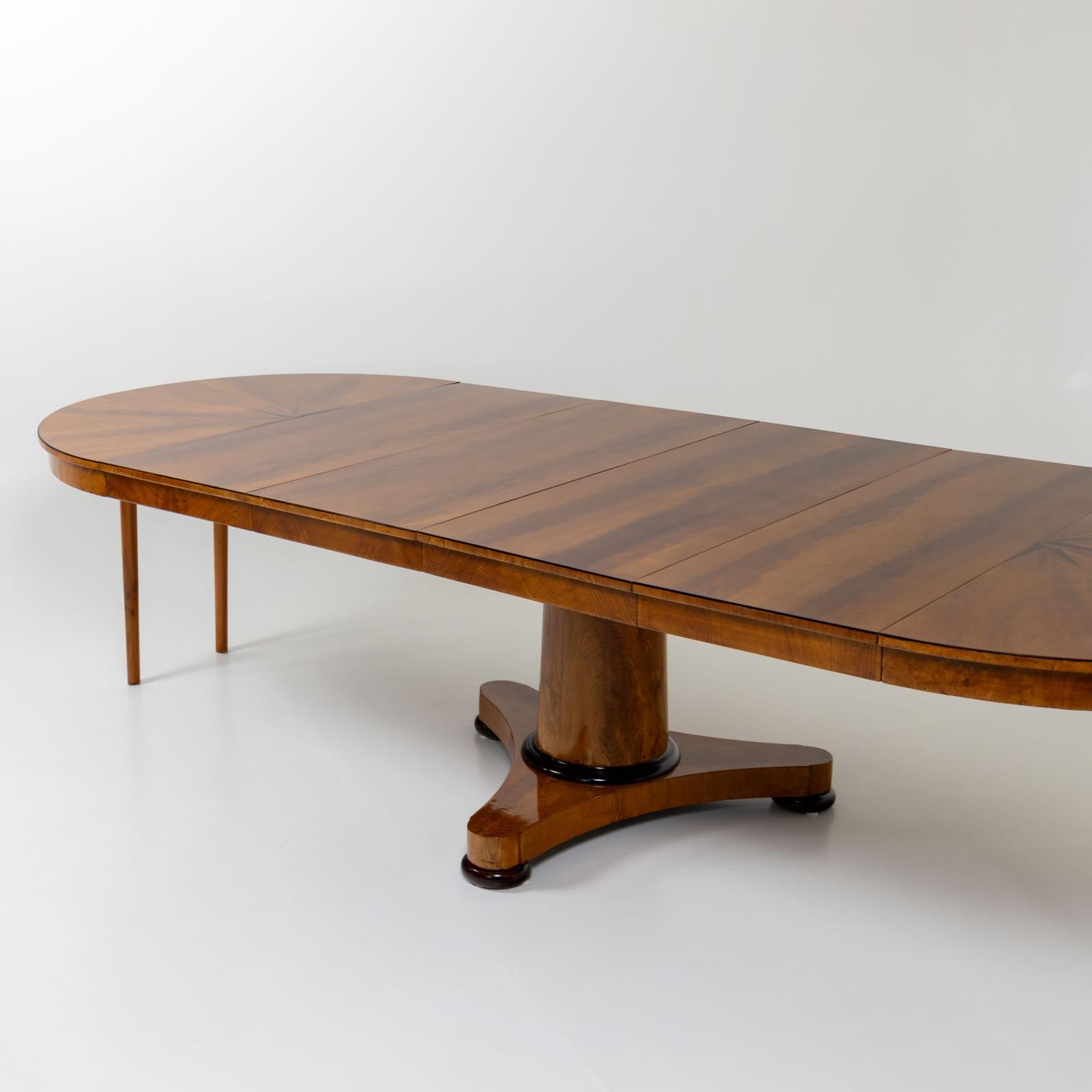 Biedermeier pull-out Dining Table in Ash, Germany, around 1820 For Sale 3